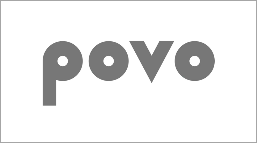 povoのロゴ