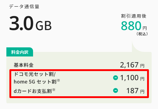 irumoのセット割
