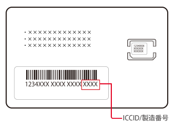 製造番号