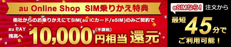 SIM乗り換え特典